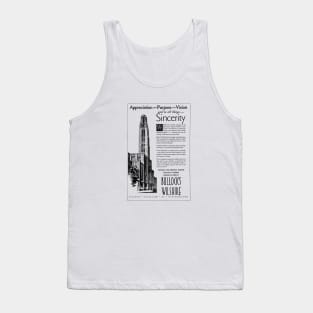 Bullock's Wilshire Grand Opening 1929 Tank Top